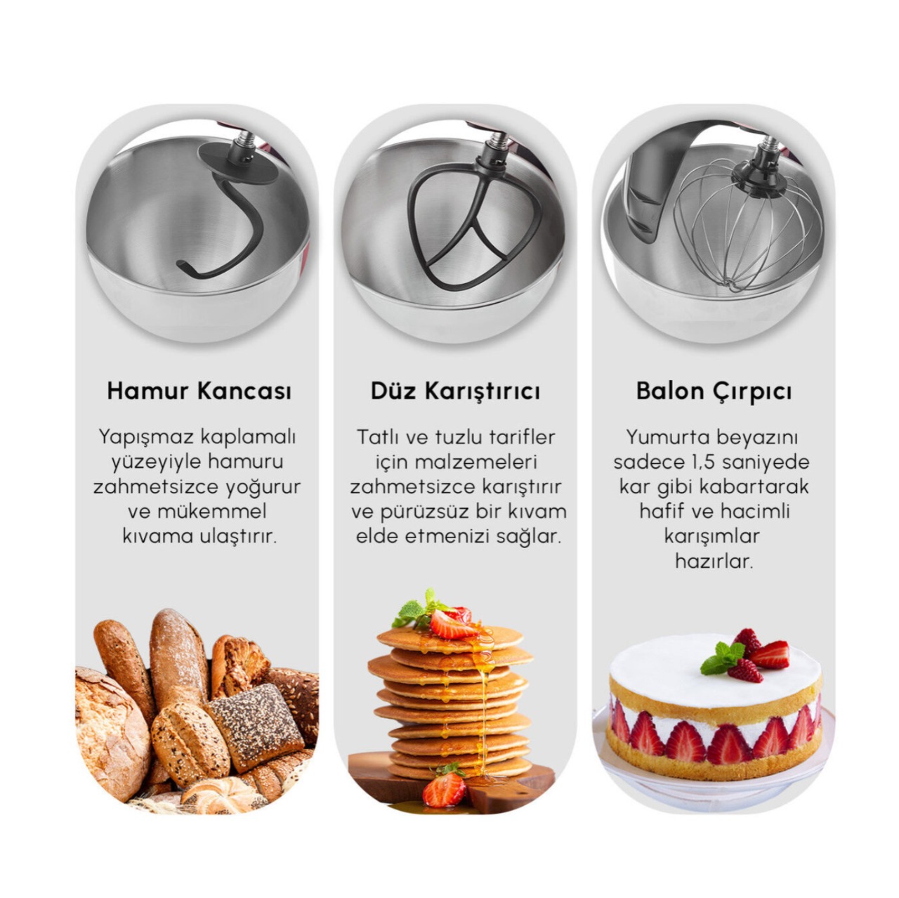 Karaca Stream Bone Saturn 24 Parça 6 Kişilik Yemek Takımı Platin